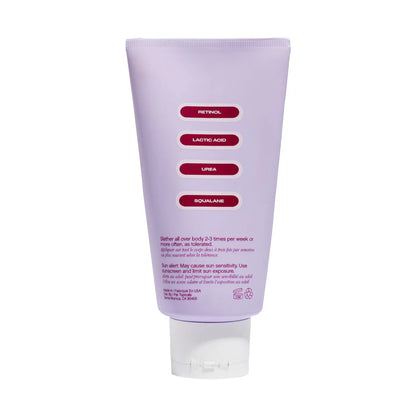 Topicals 
Slather Exfoliating Body Serum with Retinol and AHAs