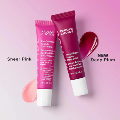 Paula's Choice 
Peptide Plumping Gloss Balm Duo Gift Set for Hydrated, Fuller Lips
