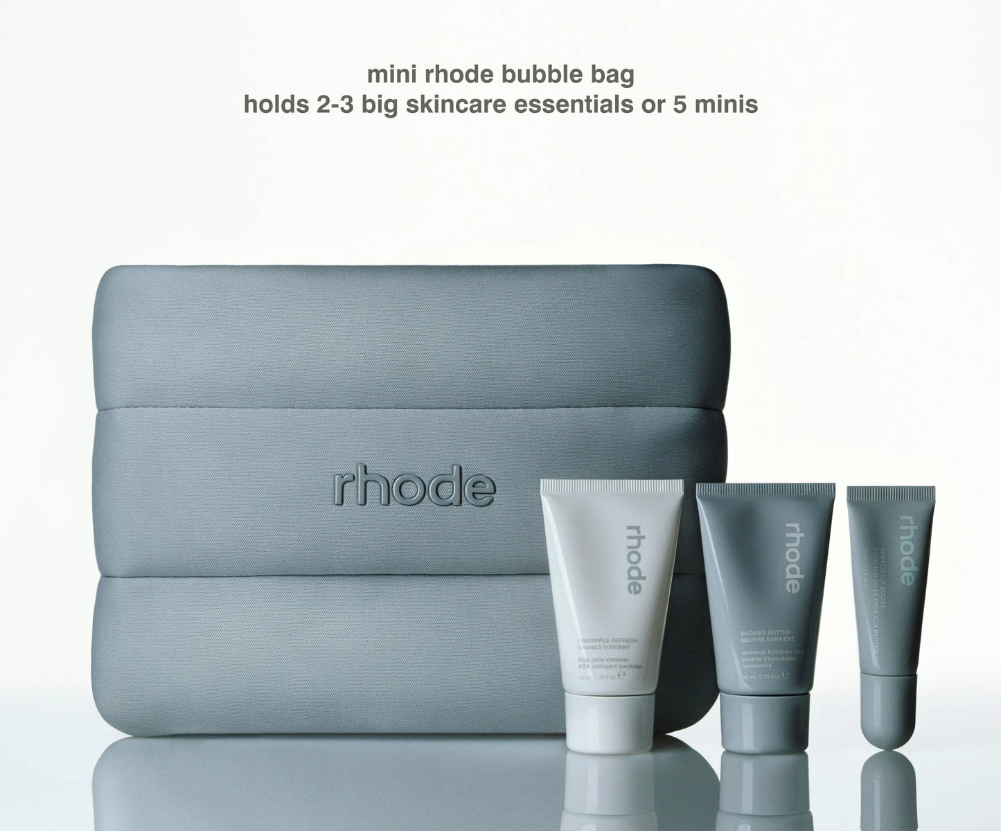 mini bubble bag
LIMITED EDITION SIZE