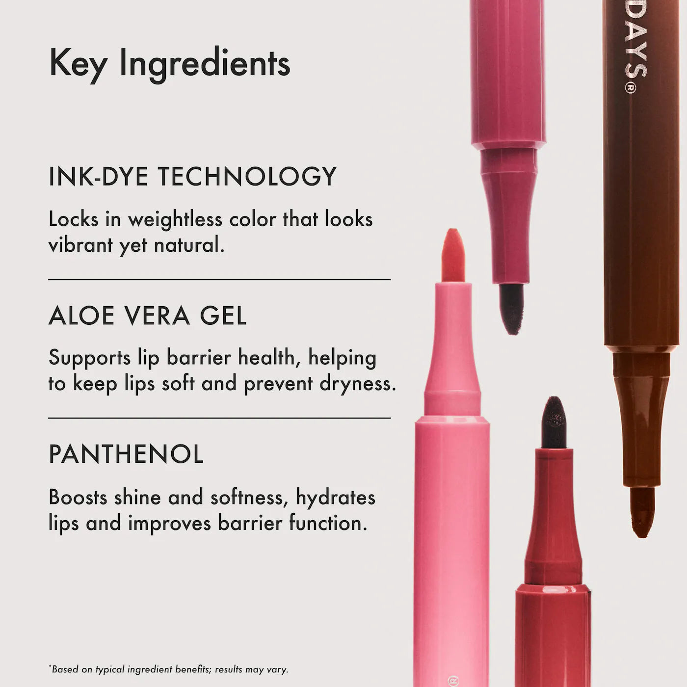 Summer Fridays 
Flushed Lip Stain 12HR Transfer-Proof Lip Tint