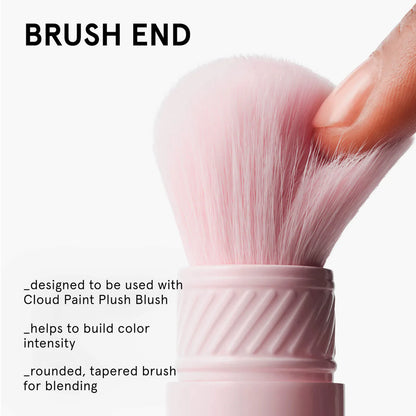 Glossier 
Cloud Paint Dual-Ended Cheek Blush Brush