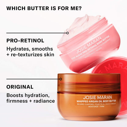 Mini Pink Algae Pro-Retinol Body Butter for Anti-Aging and KP