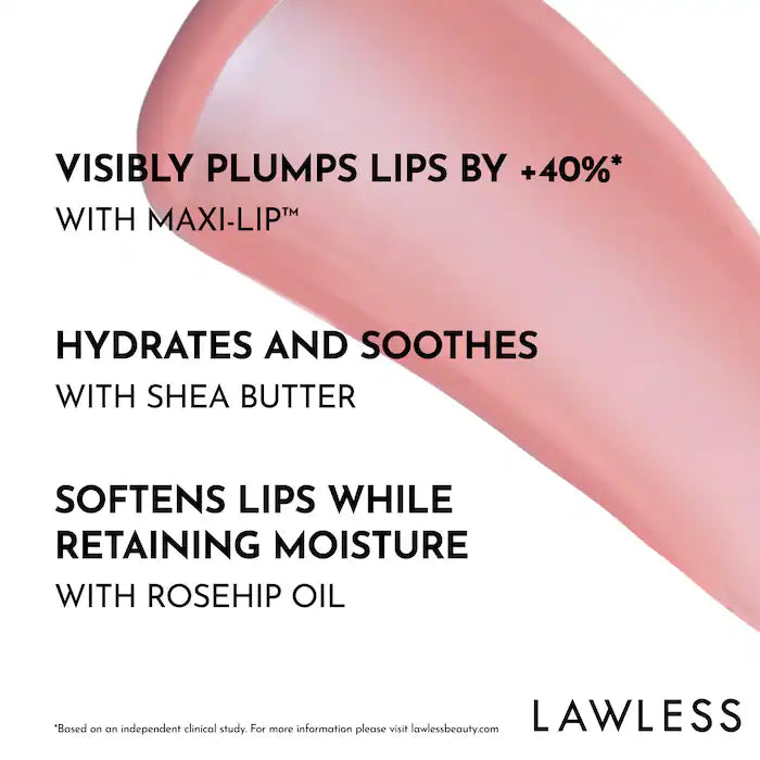 LAWLESS 
Mini Forget the Filler Sugar and Spice Lip Trio Gift Set