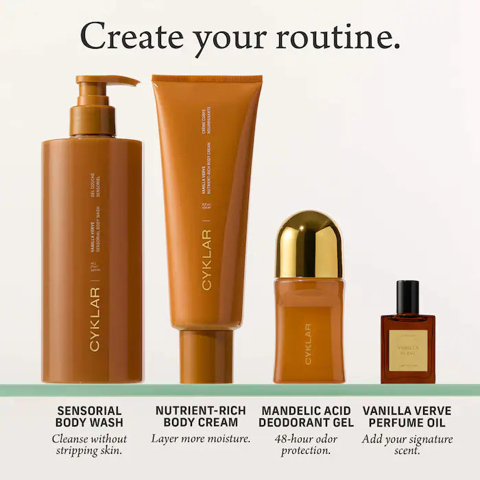 CYKLAR 
Vanilla Verve Mandelic Acid Brightening Deodorant Gel with 48-Hour Odor Protection