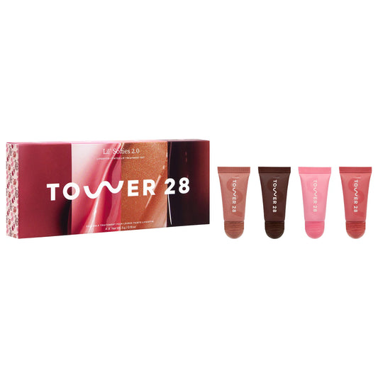 Tower 28 Beauty 
Mini Lil' Softies LipSoftie Lip Treatment Set (pre-order)