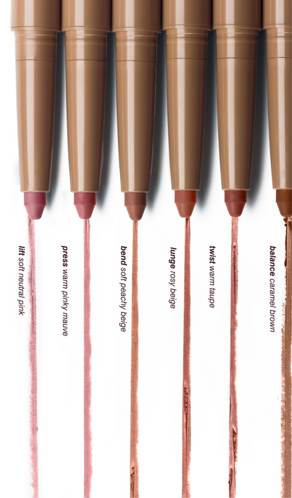 the peptide lip shape set