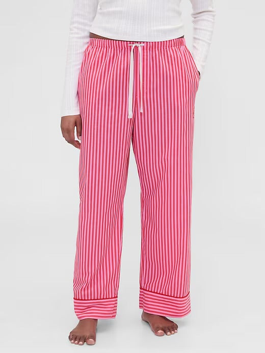 Gap × Summer Fridays Relaxed Poplin Stripe PJ Pant