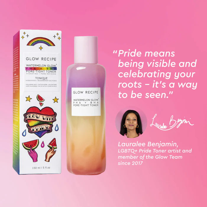 Glow Recipe 
Watermelon Glow PHA + BHA Pore-Tight Toner