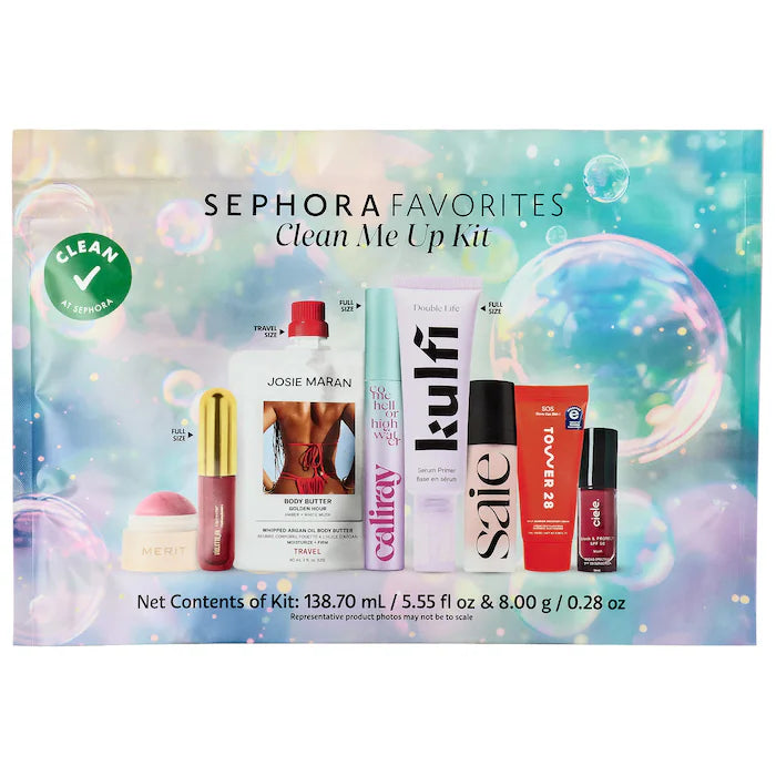 Sephora Favorites 
Clean Me Up Kit Makeup Value Set
