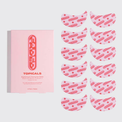 Topicals 
Faded Under Eye Brightening & Clearing Eye Masks