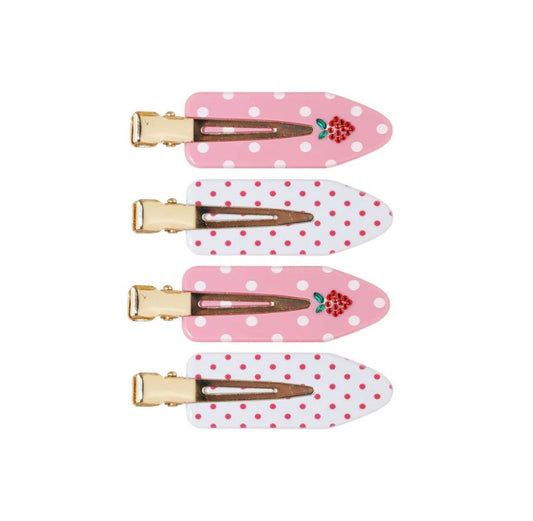 POPSTAR CLIPS IN SWEET BERRY DOT