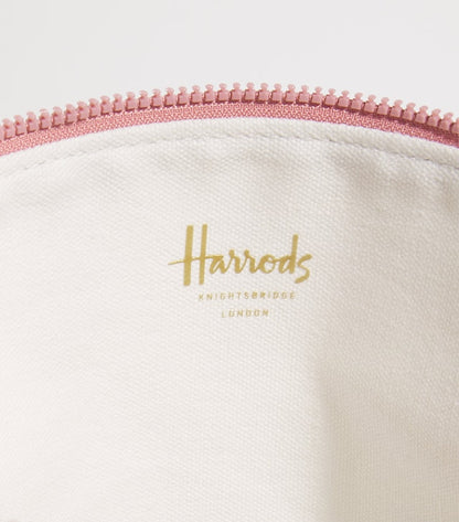 HARRODS
Toile Half Moon Cosmetic Bag