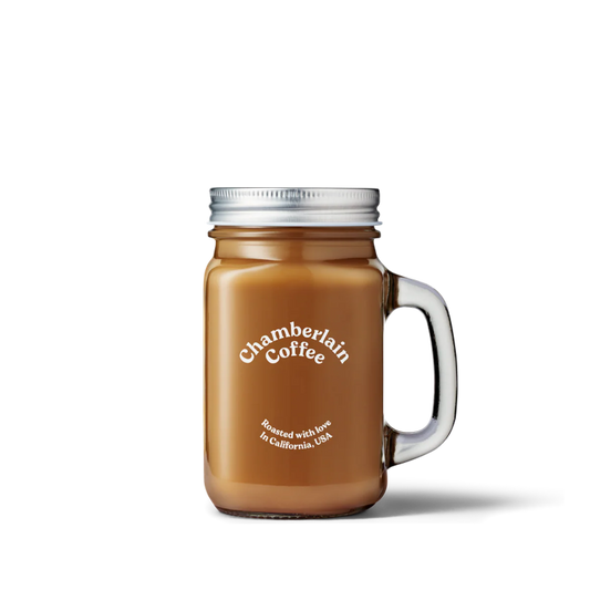 chamberlain coffee Square Cold Brew Mason Jar