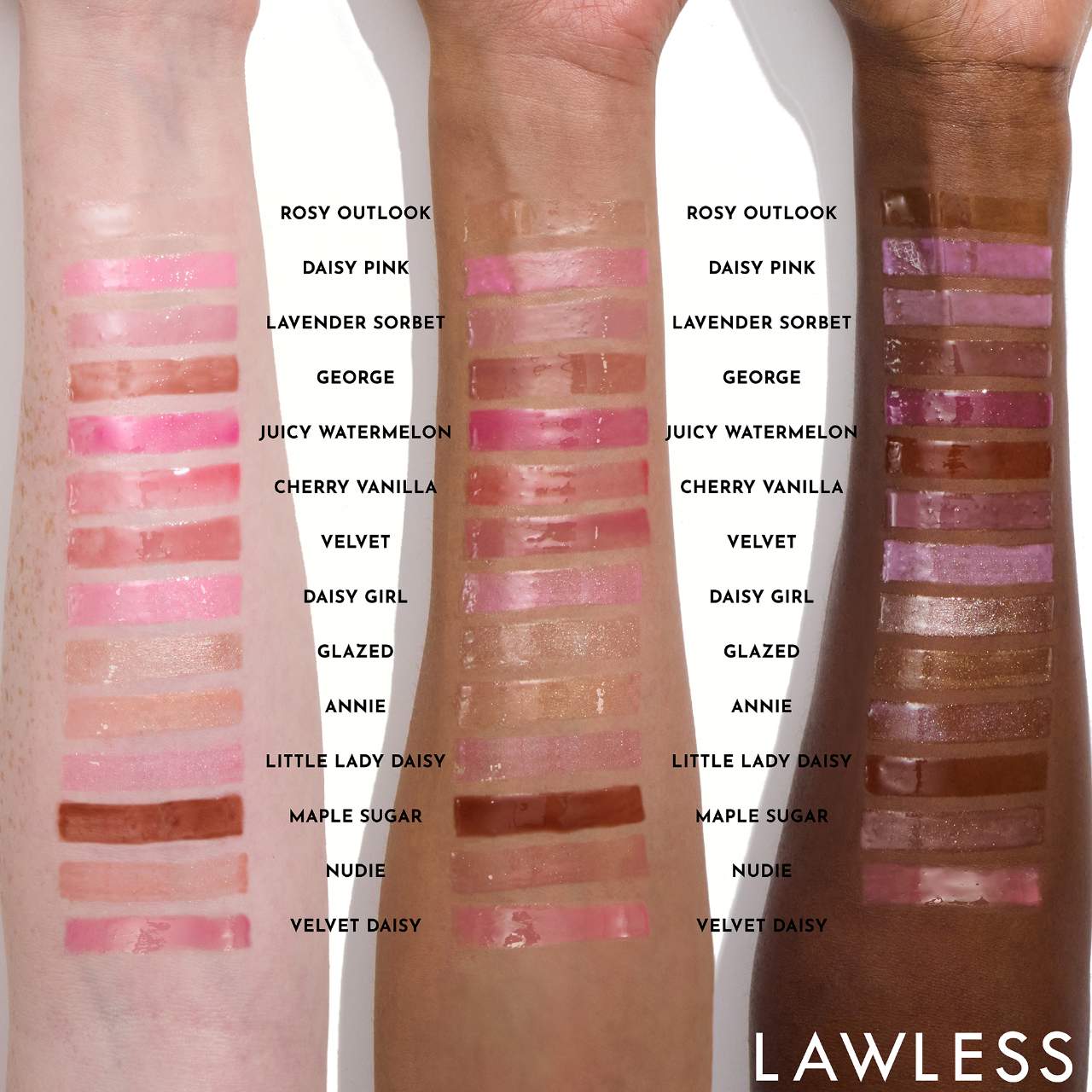 LAWLESS 
Forget The Filler Lip Plumper Line Smoothing Gloss (pre-order)