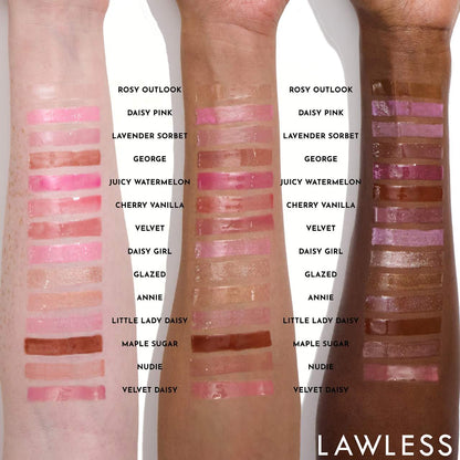LAWLESS 
Forget The Filler Lip Plumper Line Smoothing Gloss