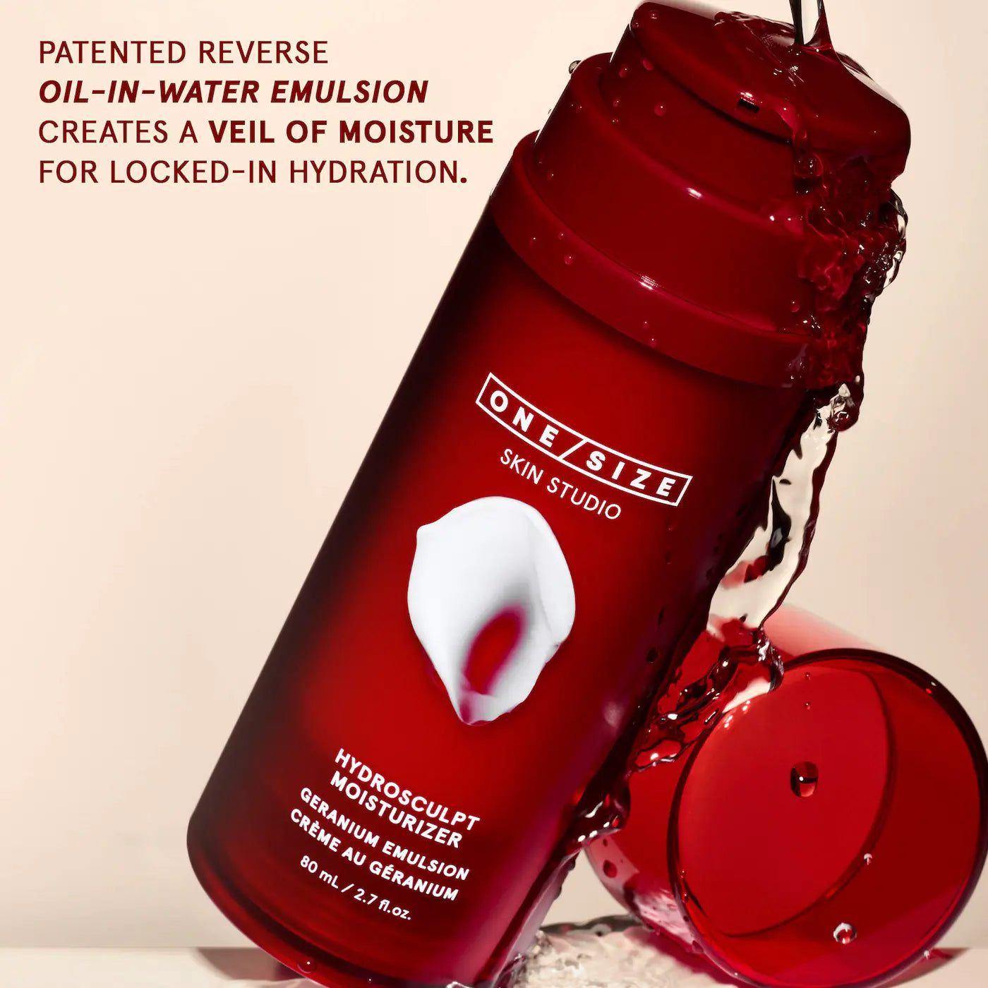 Hydrosculpt Hydrating Cream Moisturizer with Geranium Oil Emulsion
