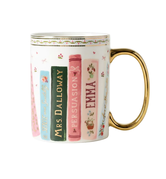 Rifle Paper Co. Porcelain Book Mug