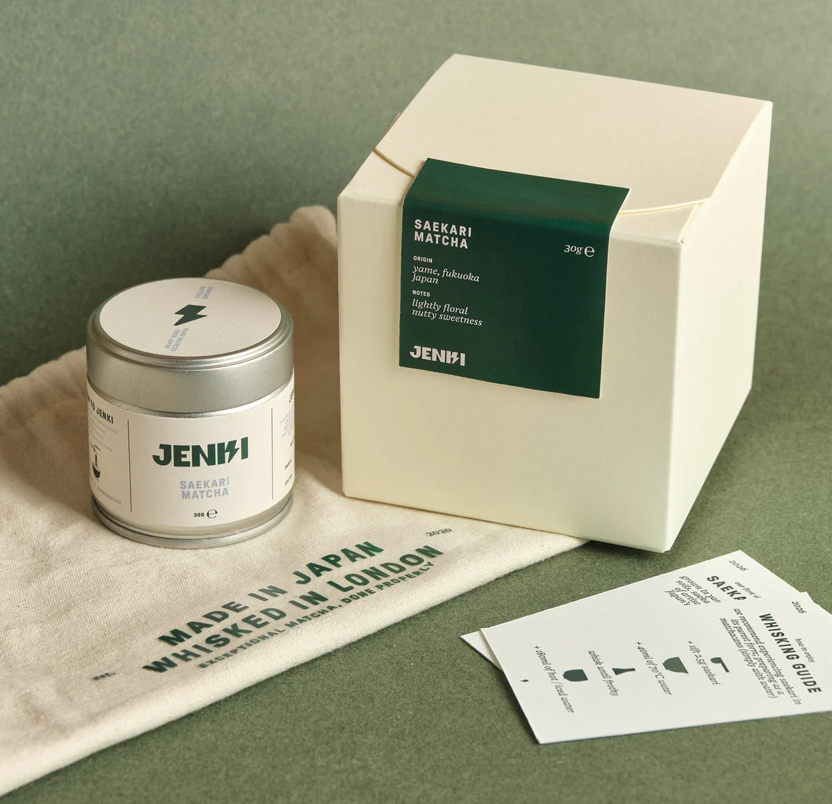 JENKI MATCHA
SAEKARI MATCHA