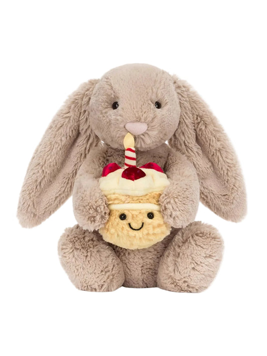 JELLYCAT
Bashful Birthday Bunny Soft Toy 31cm