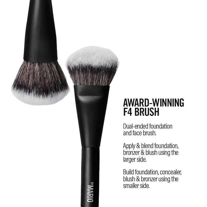 MAKEUP BY MARIO 
Mario's Face and Eye Trio Cosmetic Brush Set
