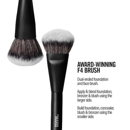MAKEUP BY MARIO 
Mario's Face and Eye Trio Cosmetic Brush Set