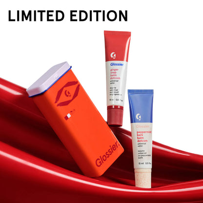 Glossier 
Sugar + Spice Balm Dotcom Lip Balm Duo Makeup Gift Set