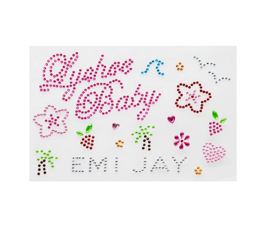 LYCHEE BABY RHINESTONE STICKER SET