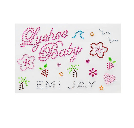LYCHEE BABY RHINESTONE STICKER SET