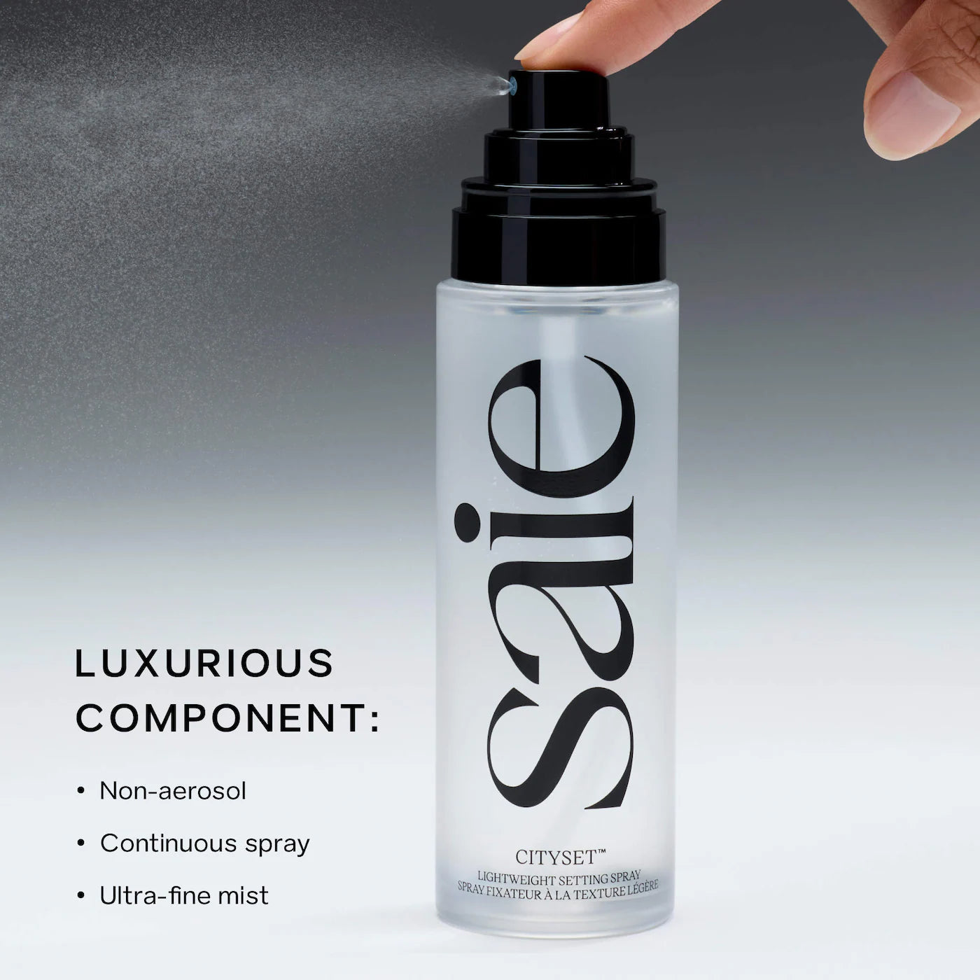 Saie 
CitySet™ Ultra-Fine Mist Setting Spray with 16 Hour Wear