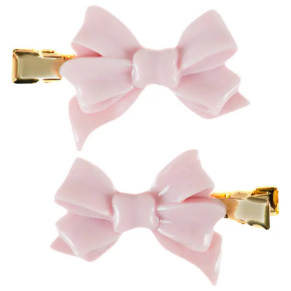 Mane 
Mane x Love Shack Fancy Pink Bow Hair Clips