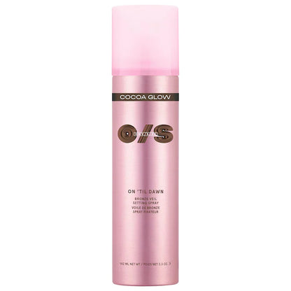ONE/SIZE by Patrick Starrr 
On 'Til Dawn Bronze Veil Waterproof Setting Spray