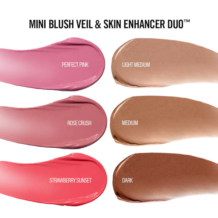 MAKEUP BY MARIO 
Mini Blush Veil & Skin Enhancer Duo™