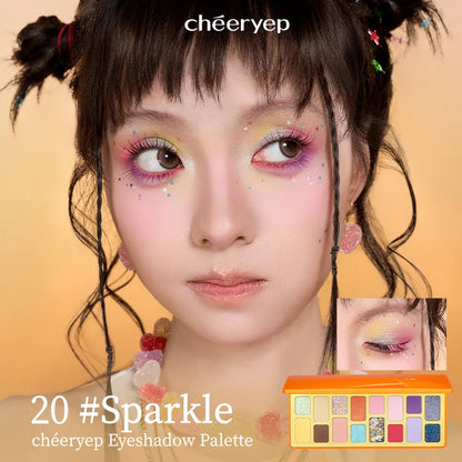 chéeryep 16-Color Natural Star Eye Shadow Palette