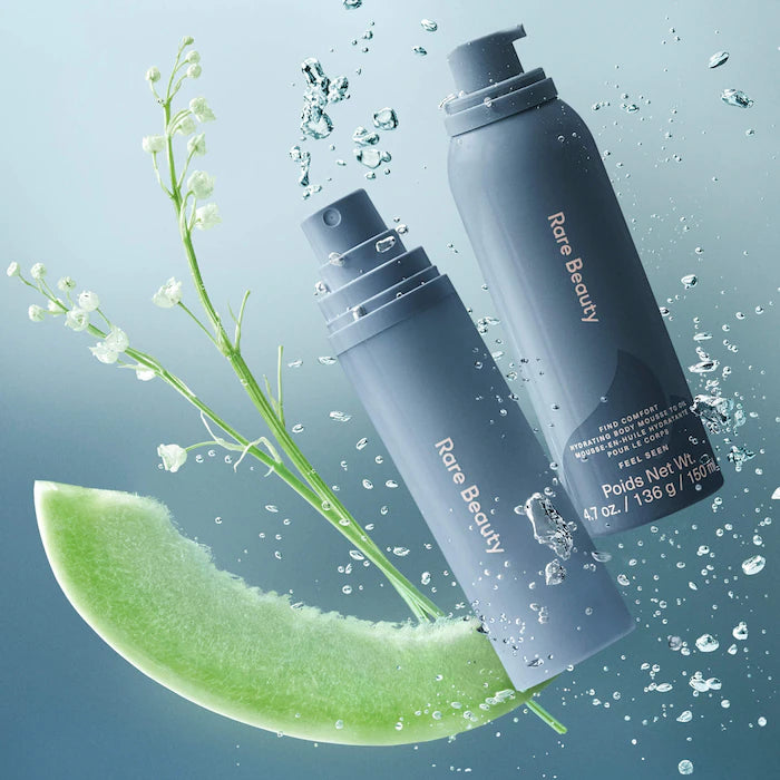 Rare Beauty by Selena Gomez 
Find Comfort: Feel Seen Hydrating Body Mousse to Oil