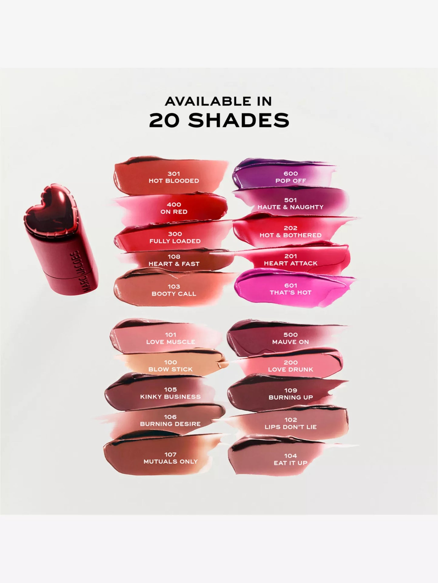 MARC JACOBS BEAUTY
Marc Jacobs Beauty Heart On Shine Lipstick 3g