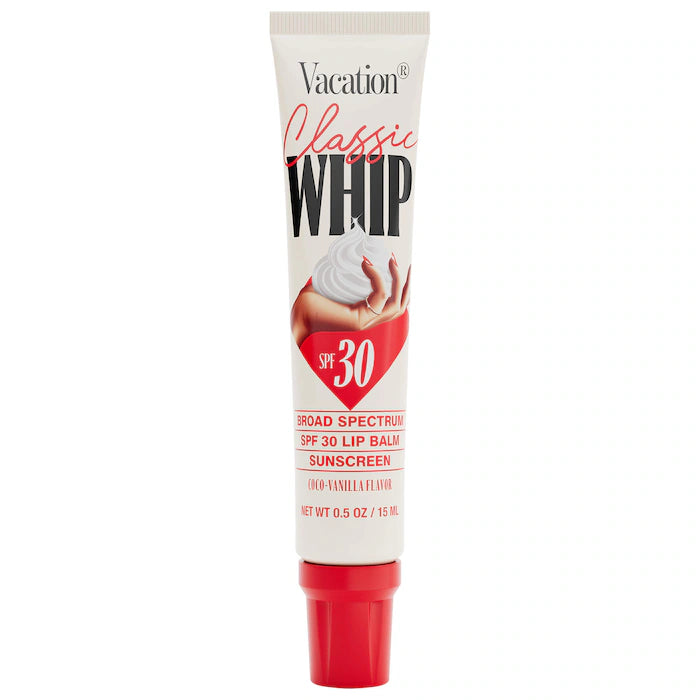 Vacation 
Classic Whip Lip SPF 30 Lip Balm