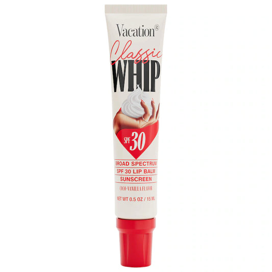 Vacation 
Classic Whip Lip SPF 30 Lip Balm