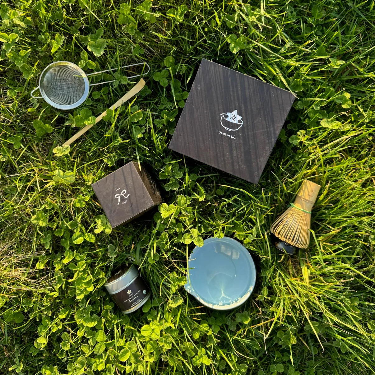 Nami Matcha Dark Roast Hojicha Kit