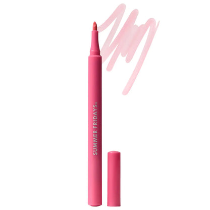 Summer Fridays 
Flushed Lip Stain 12HR Transfer-Proof Lip Tint