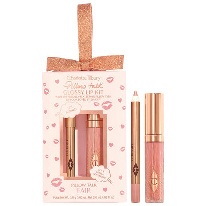 Charlotte Tilbury 
Mini Pillow Talk Glossy Lip Duos