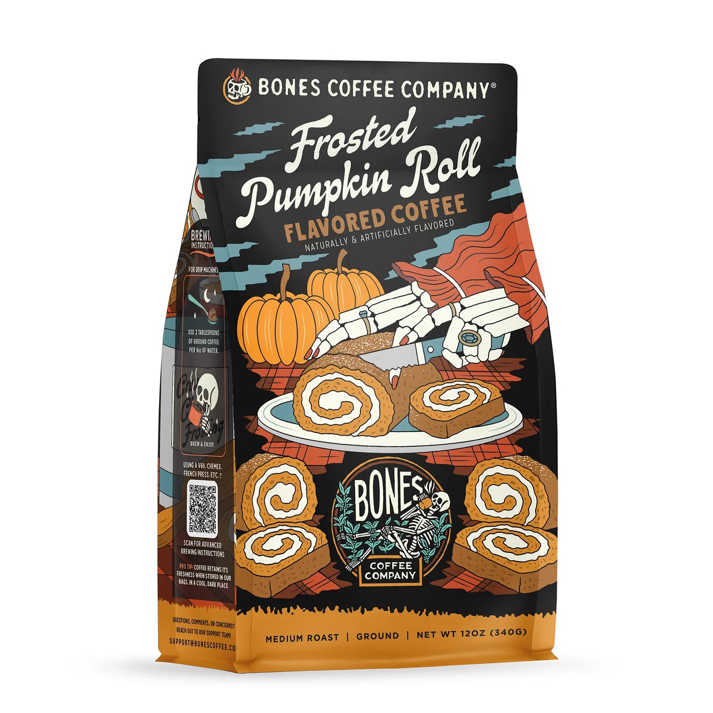 Frosted Pumpkin Roll | 12oz