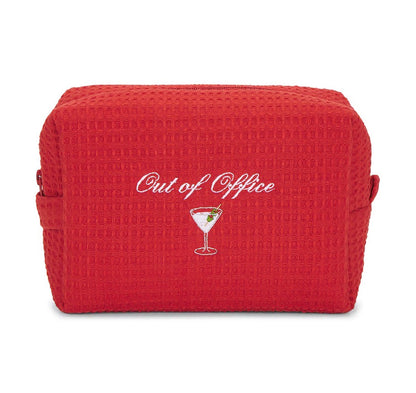 Out Of Office Martini Waffle Pouch