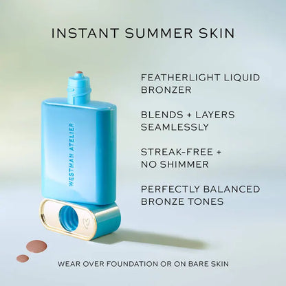 Westman Atelier 
Sun Tone Hydrating Matte Bronzing Drops