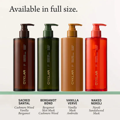 CYKLAR 
Sensorial Body Wash Gift Set