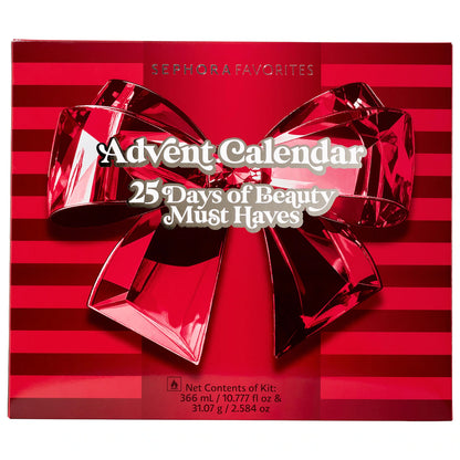 Sephora Favorites 
25-Days of Beauty Must Haves Advent Calendar Dotcom Only