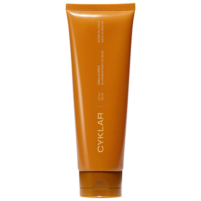 CYKLAR 
Vanilla Verve In-Shower Body Oil Balm with Ceramides