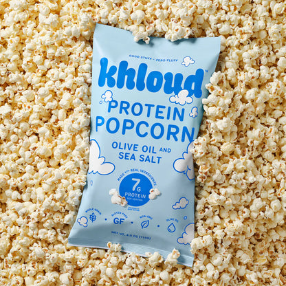 Khloud OLIVE OIL AND SEA SALT PROTEIN POPCORN