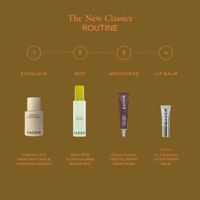 EADEM 
The New Classics Mini Everyday Skin + Lip Icons