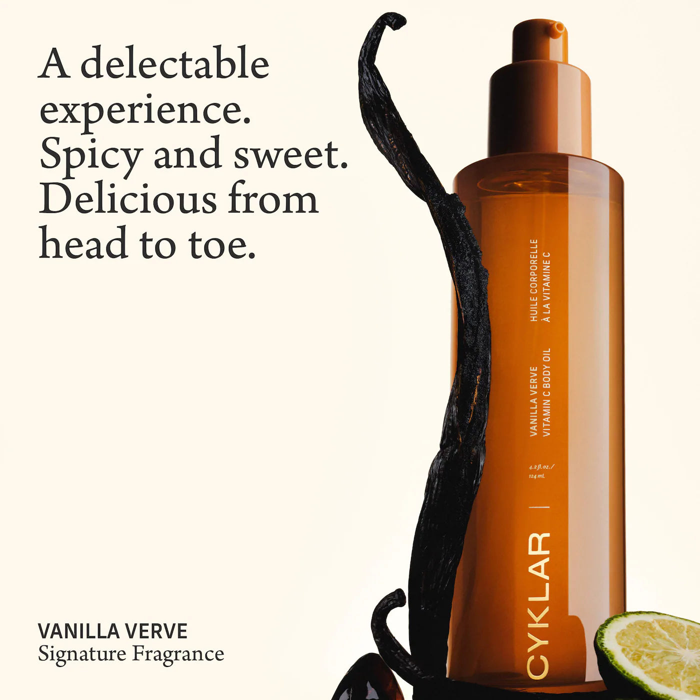 CYKLAR 
Vanilla Verve Vitamin C Body Oil with Ectoin