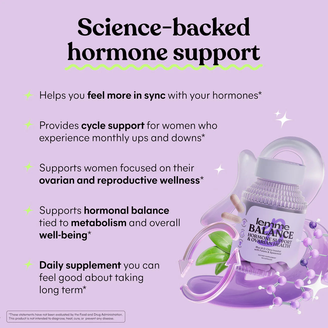 LEMME BALANCE HORMONE SUPPORT CAPSULES